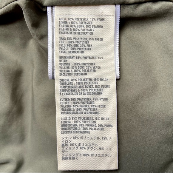 Abercrombie & Fitch Puffy Down Vest - Size Small - Picture 9 of 11